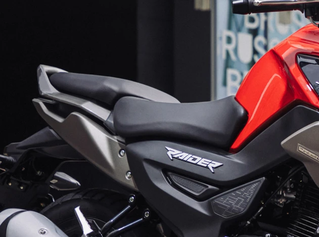 Raider guida comoda ed ergonomimca